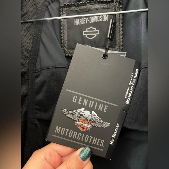 NWT Harley-Davidson Leather Jacket - Picture 4 of 5